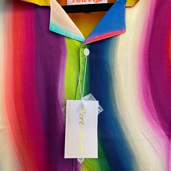 Perte d'Ego Rainbow "Paint Stoke" Shirt - Picture 5 of 7